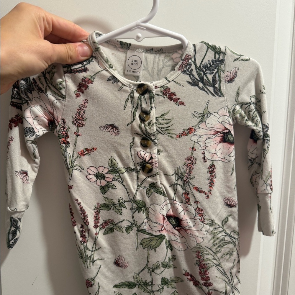 Lou Lou & Company Floral tips and bottoms 6-12